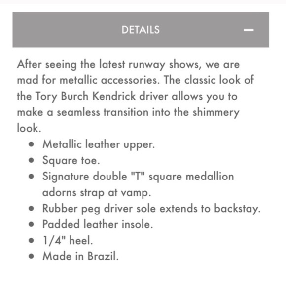 NWOT Tory Burch Kendrick Driving Mocassins - Picture 2 of 5